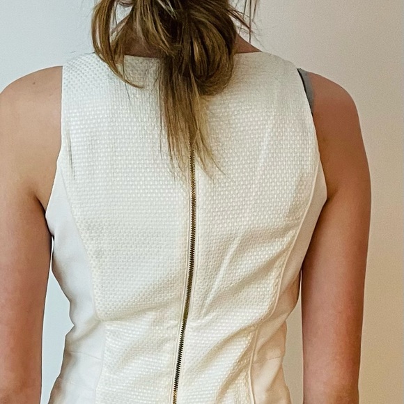 Banana Republic white-cream dress - Picture 4 of 7